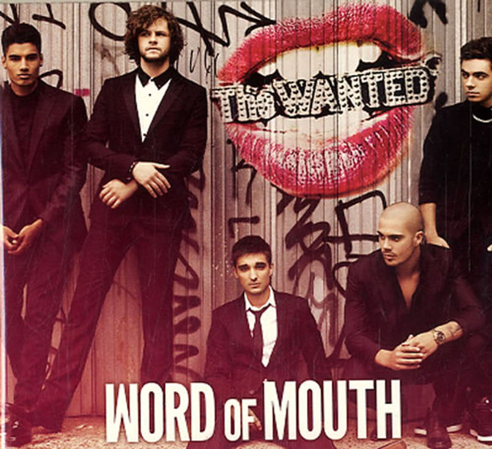 The Wanted Word Of Mouth UK Promo CD album (CDLP) 3751125