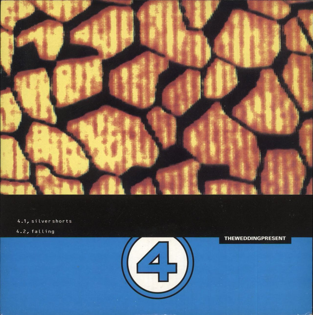 The Wedding Present Silver Shorts UK 7" vinyl single (7 inch record / 45) PB45311