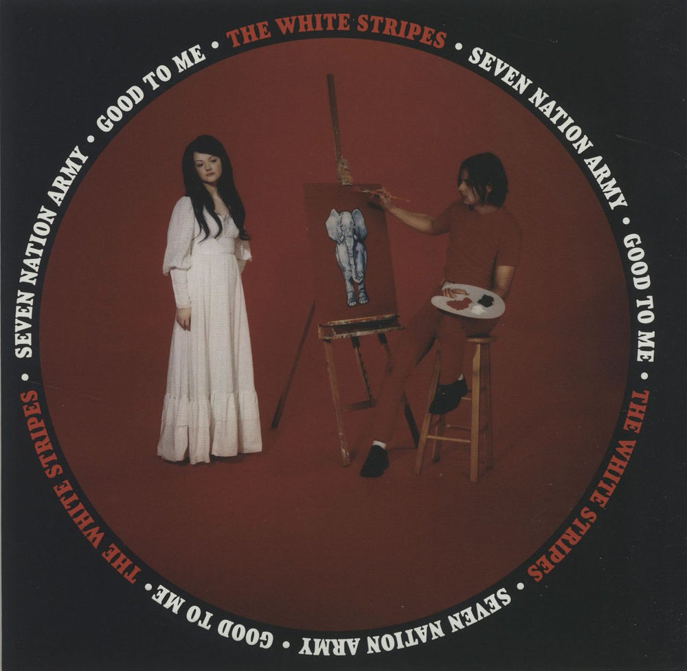 The White Stripes Seven Nation Army US 7" vinyl single (7 inch record / 45) TMR-262