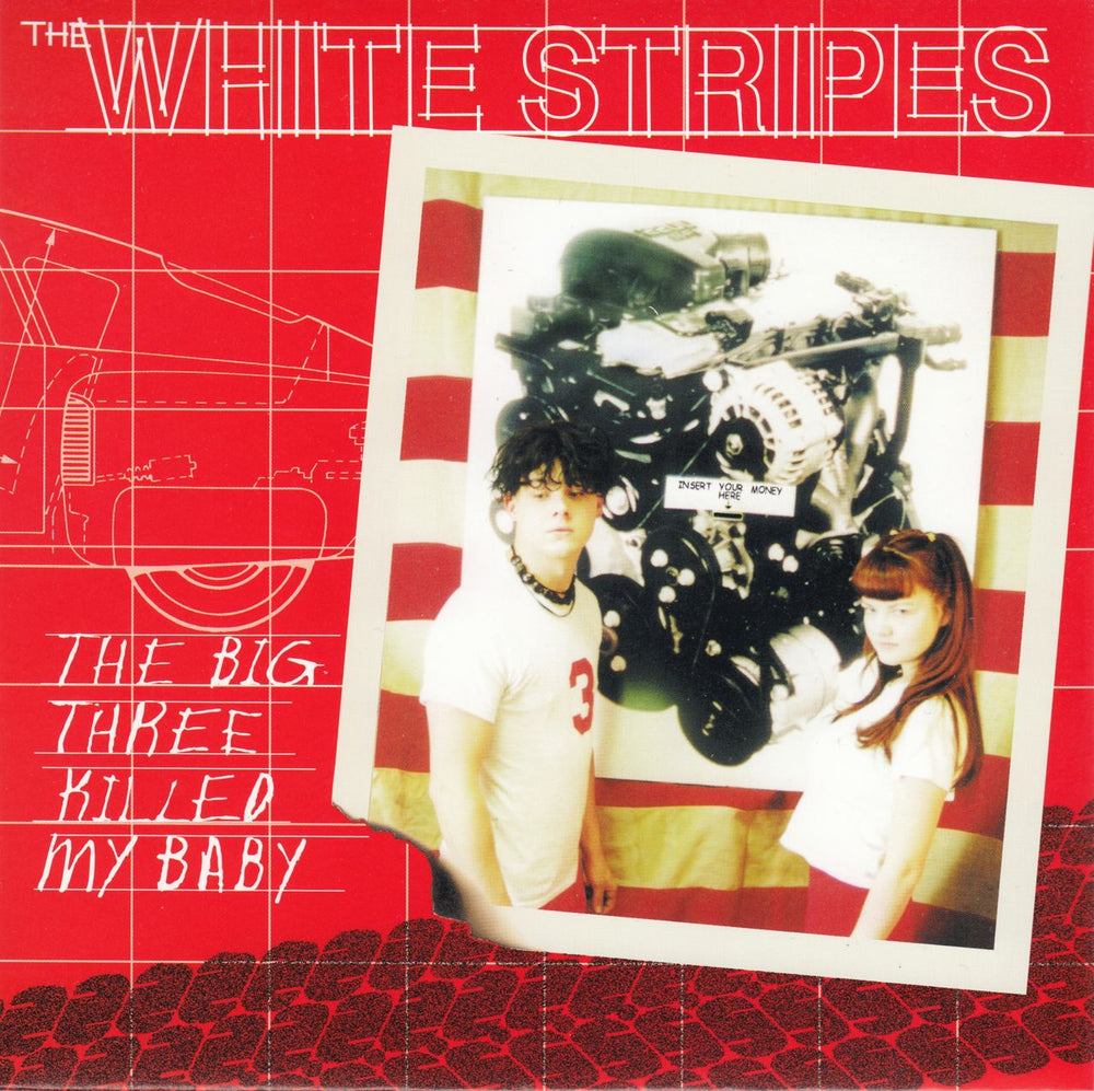 The White Stripes The Big Three Killed My Baby US 7" vinyl single (7 inch record / 45) SFTRI578