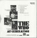 The Who My Generation: Super Deluxe Edition - Stickered Shrink UK CD Album Box Set 6007537274090