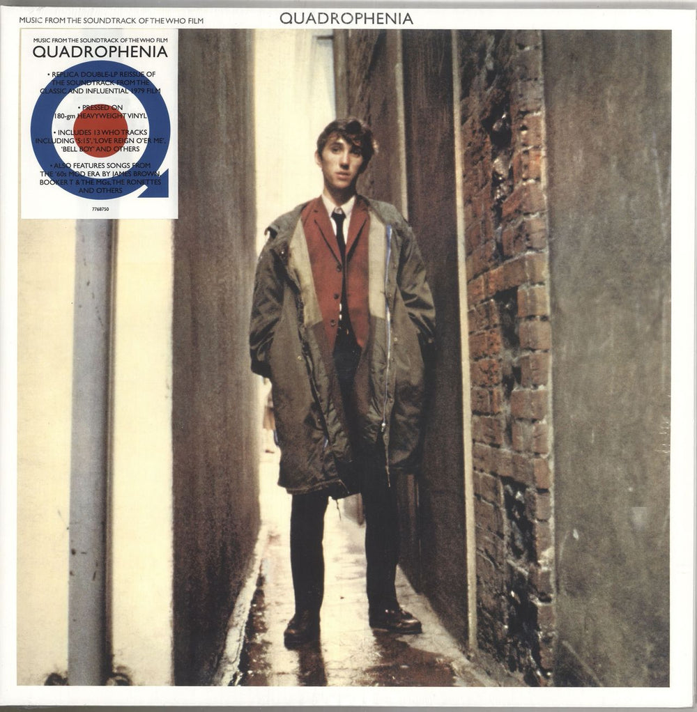 The Who Quadrophenia - 180gram Vinyl - Sealed UK 2-LP vinyl record set (Double LP Album) 7768750