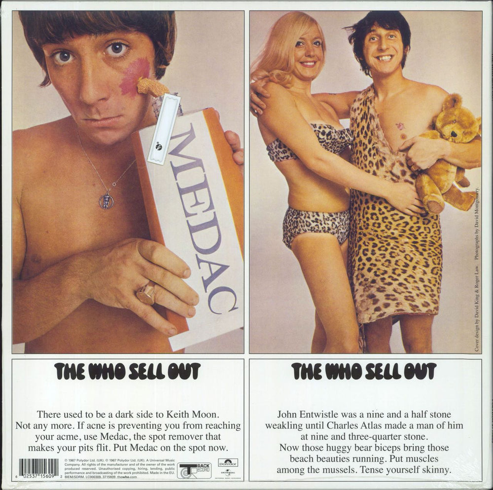 The Who Sell Out - 180gm UK vinyl LP album (LP record)