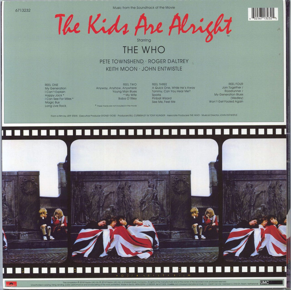 The Who The Kids Are Alright - RSD18 - Coloured Vinyl UK 2-LP vinyl record set (Double LP Album) 602567132325