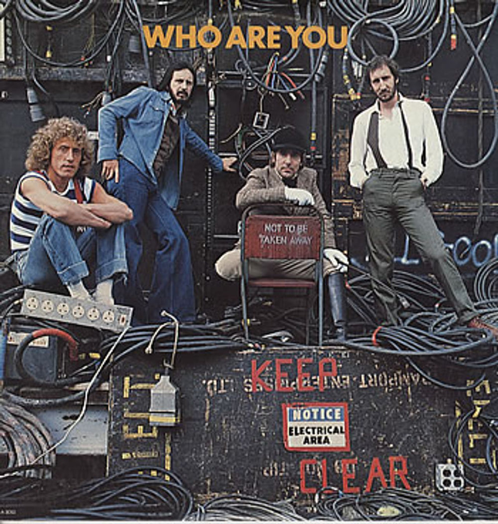 The Who Who Are You US vinyl LP album (LP record) MCA-3050