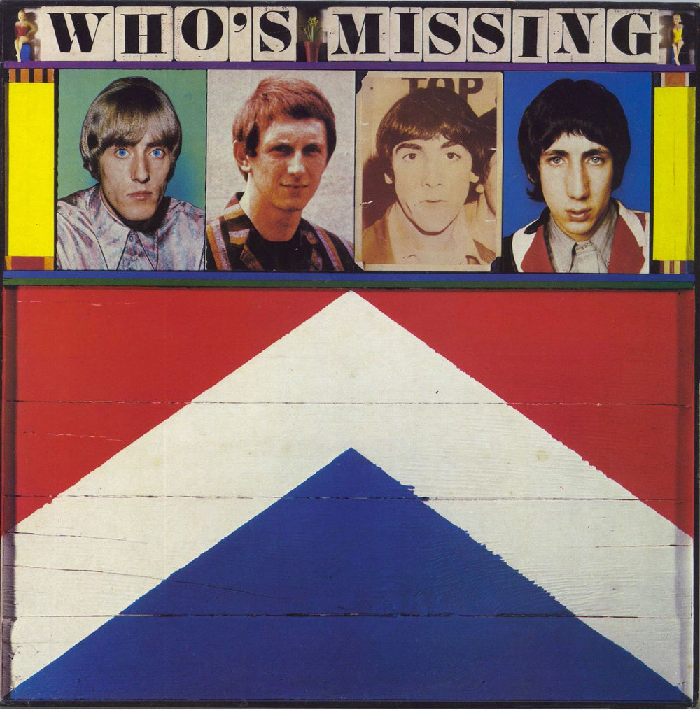 The Who Who's Missing UK vinyl LP album (LP record) 837557-1