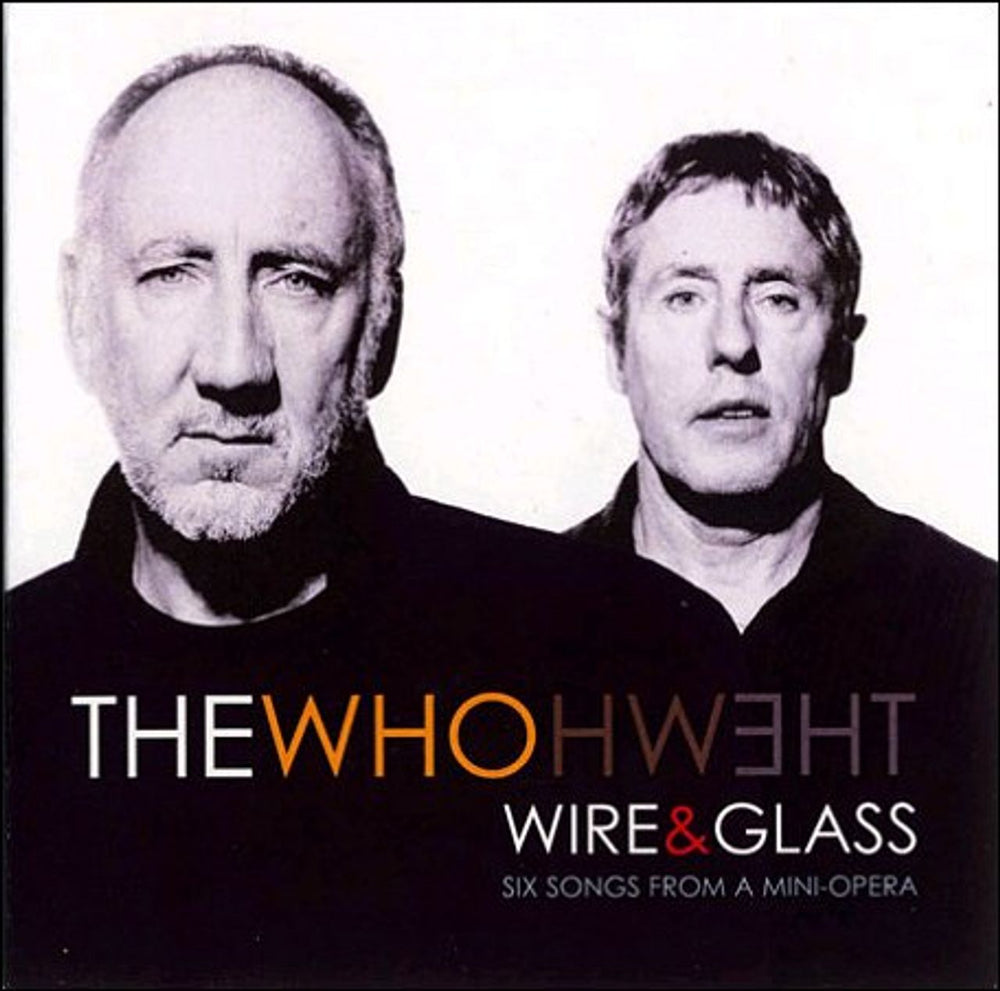 The Who Wire & Glass UK CD single (CD5 / 5") 1702801