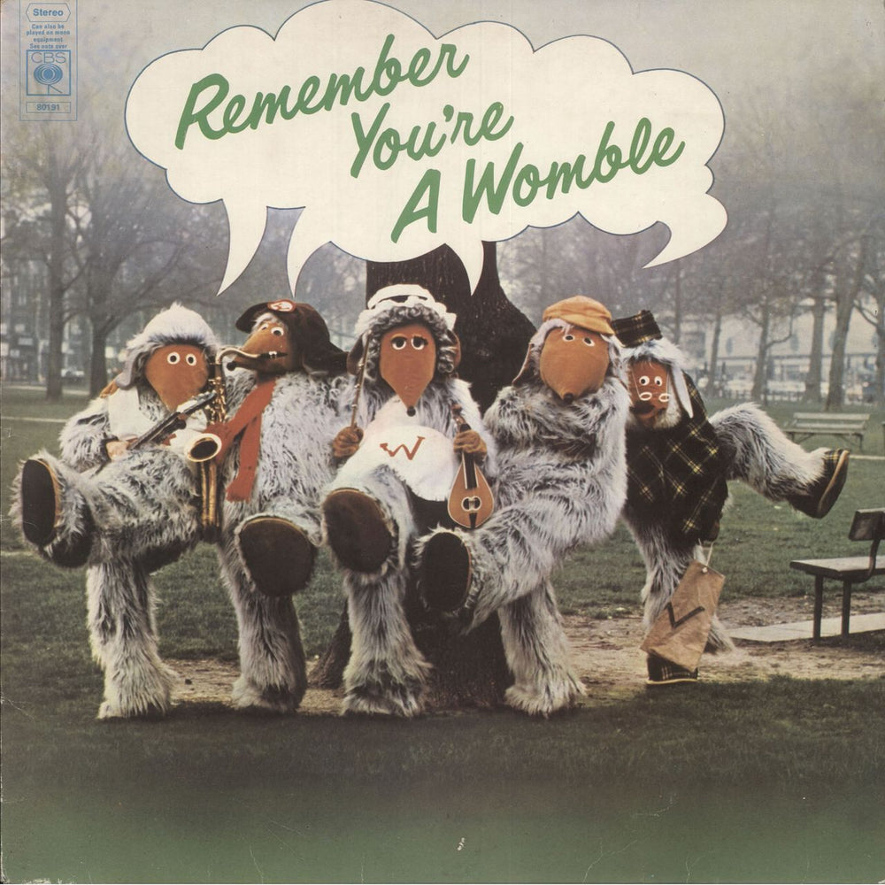 The Wombles Remember You're A Womble UK vinyl LP album (LP record) 80191