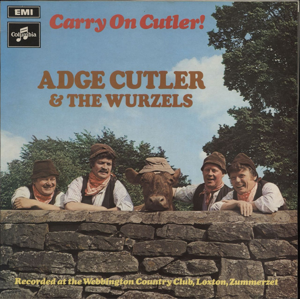 The Wurzels Carry On Cutler! UK vinyl LP album (LP record) SCX6367