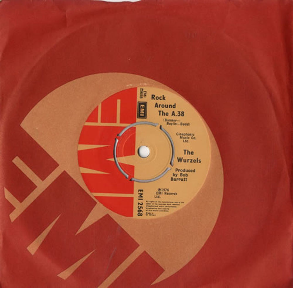 The Wurzels Morning Glory UK 7" vinyl single (7 inch record / 45) EMI2568