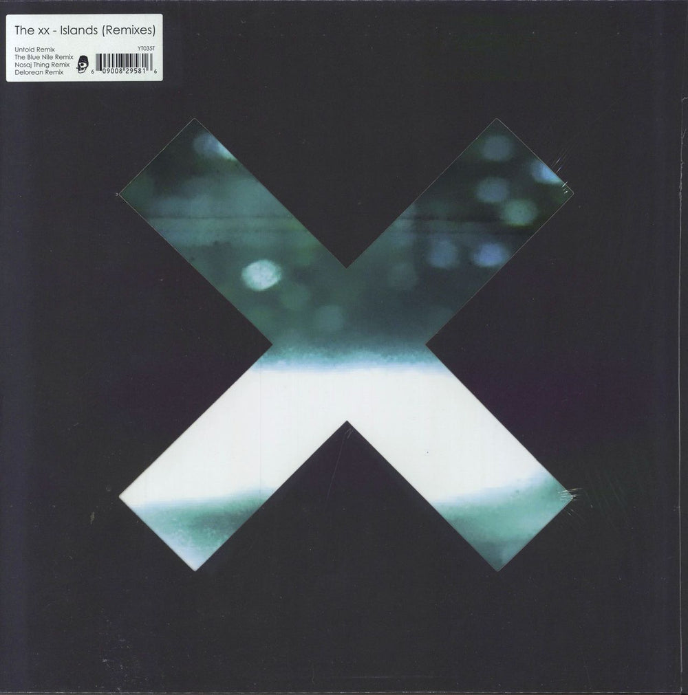 The XX Islands (Remixes) + Stickered Shrink UK 12" vinyl single (12 inch record / Maxi-single) YT035T