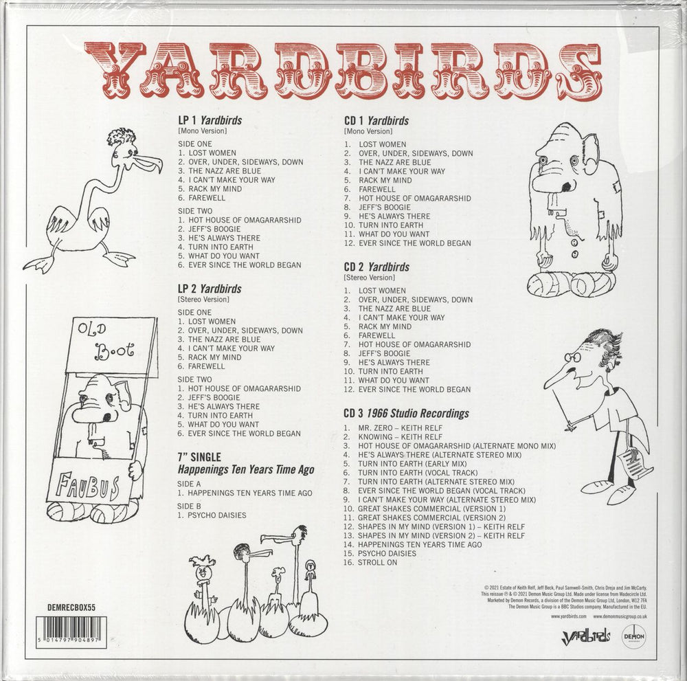The Yardbirds Roger The Engineer - Super Deluxe Edition - Sealed UK box set 5014797904897