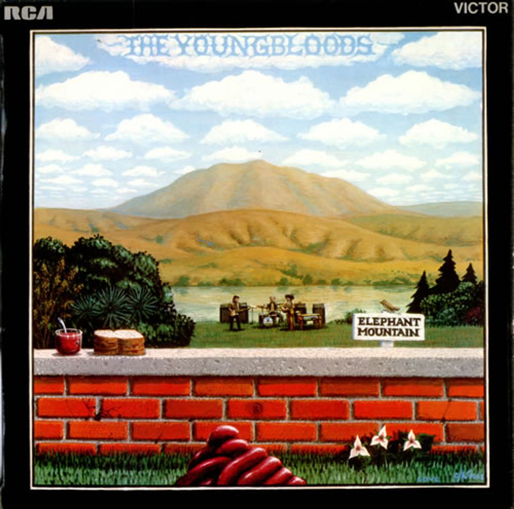 The Youngbloods Elephant Mountain UK vinyl LP album (LP record) SF8026