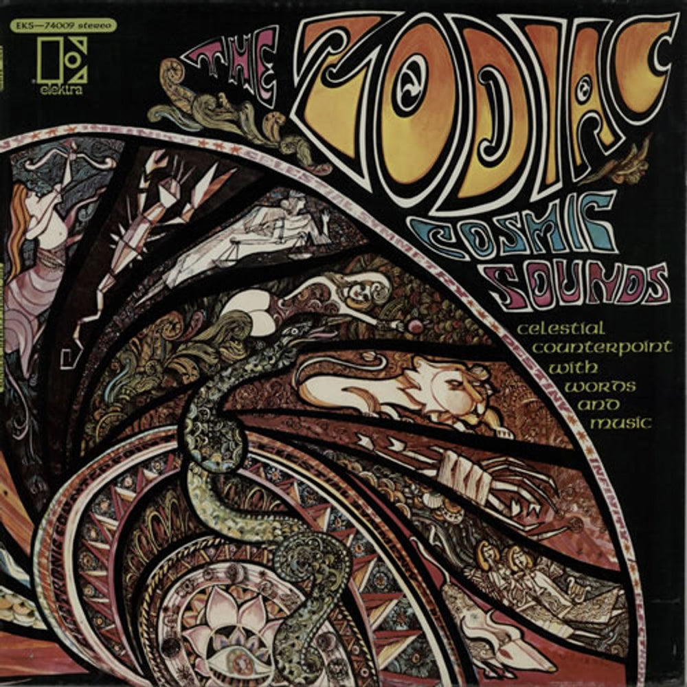 The Zodiac Cosmic Sounds UK vinyl LP album (LP record) EKS-74009