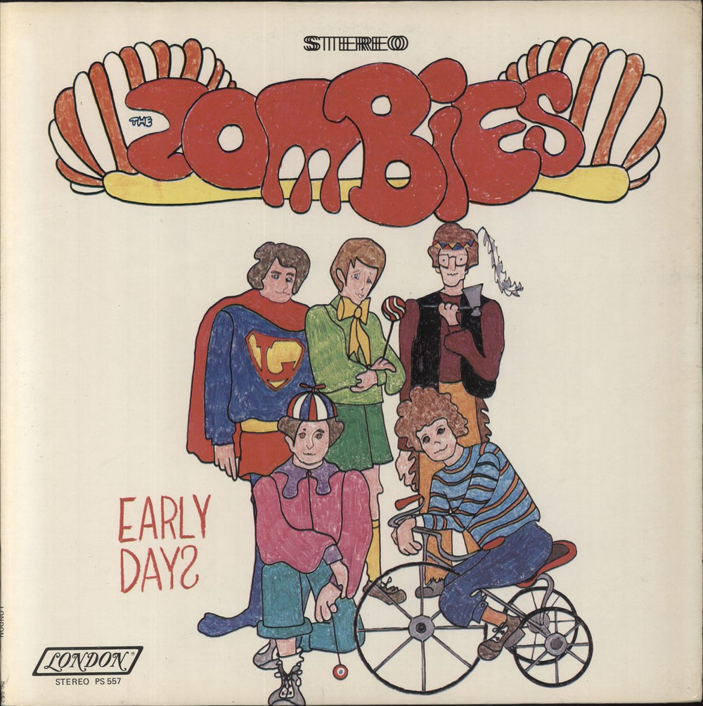 The Zombies Early Days US vinyl LP album (LP record) PS557