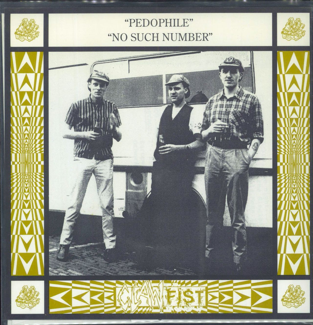 Thee Headcoats Pedophile UK 7" vinyl single (7 inch record / 45) XPIG17