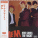 Them Here Comes The Night + Obi Japanese CD album (CDLP) ODR7066