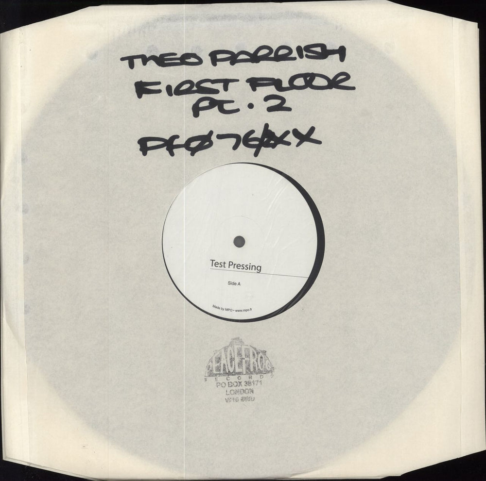 Theo Parrish First Floor (Part 2) - White Label Test