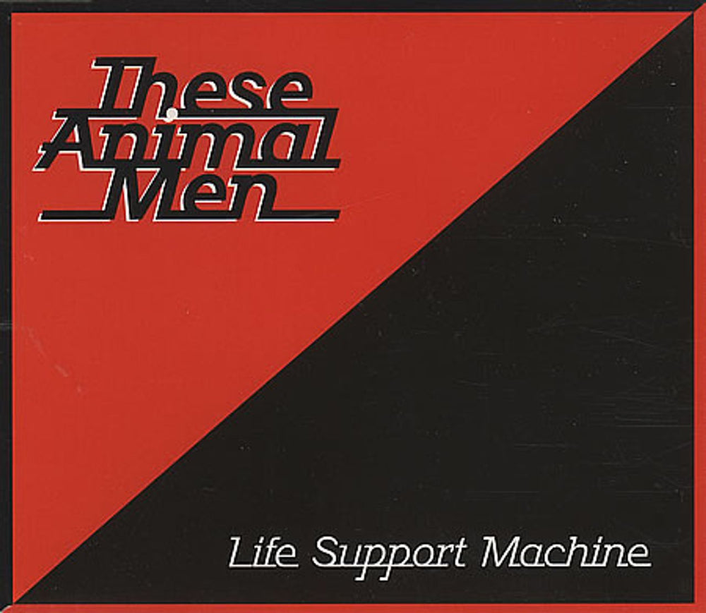 These Animal Men Life Support Machine UK CD single (CD5 / 5") HUTCDX76