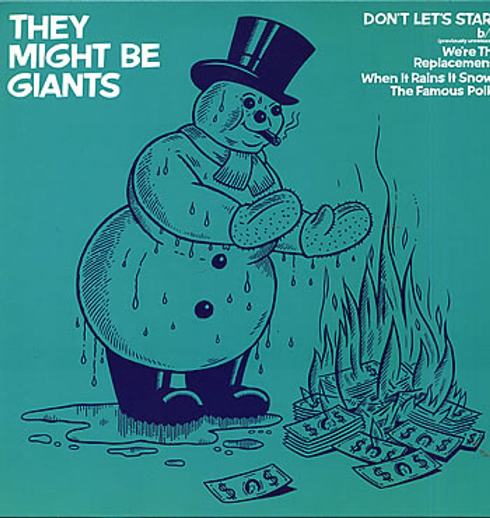 They Might Be Giants Don't Let's Start German 12" vinyl single (12 inch record / Maxi-single) RTD033T