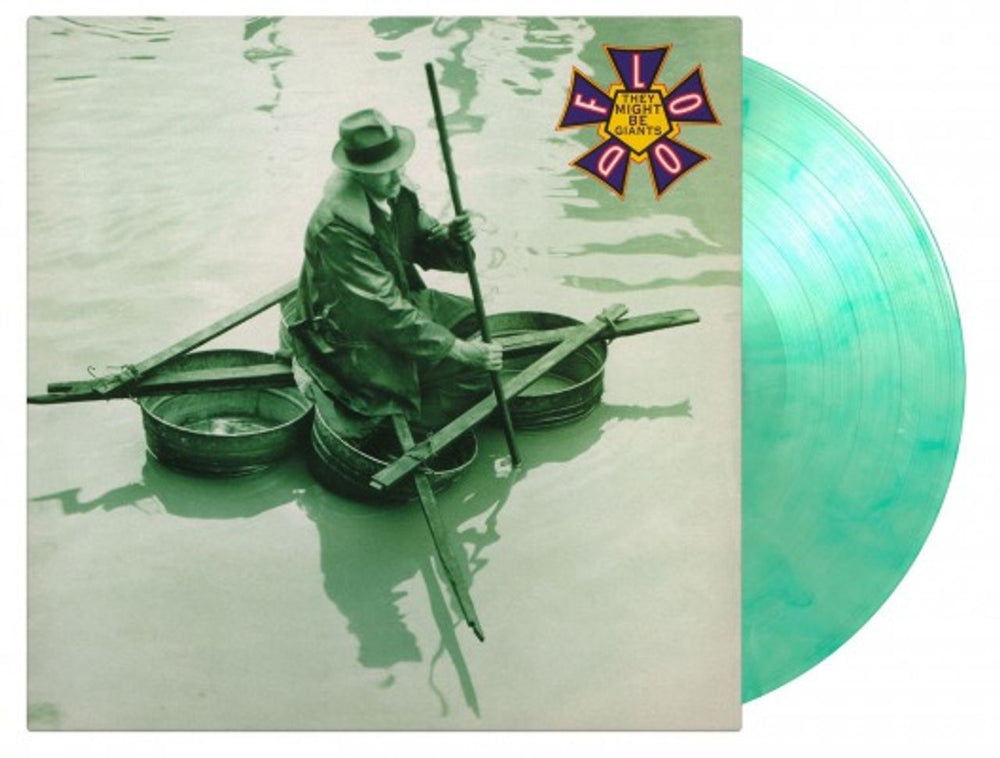 They Might Be Giants Flood - 180gm Icy Mint Green Vinyl + Numbered UK vinyl LP album (LP record) MOVLP1239C