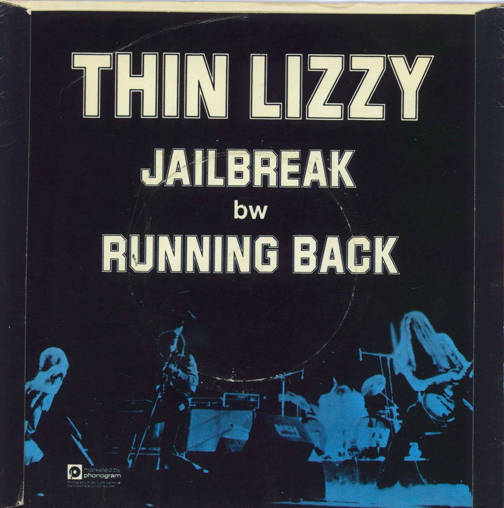 Thin Lizzy Jailbreak - Picture Sleeve - EX UK 7" vinyl single (7 inch record / 45)