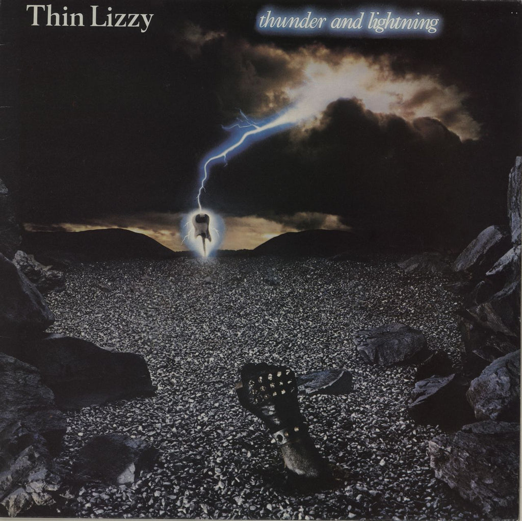 Thin Lizzy Thunder And Lightning + EP UK 2-LP vinyl set