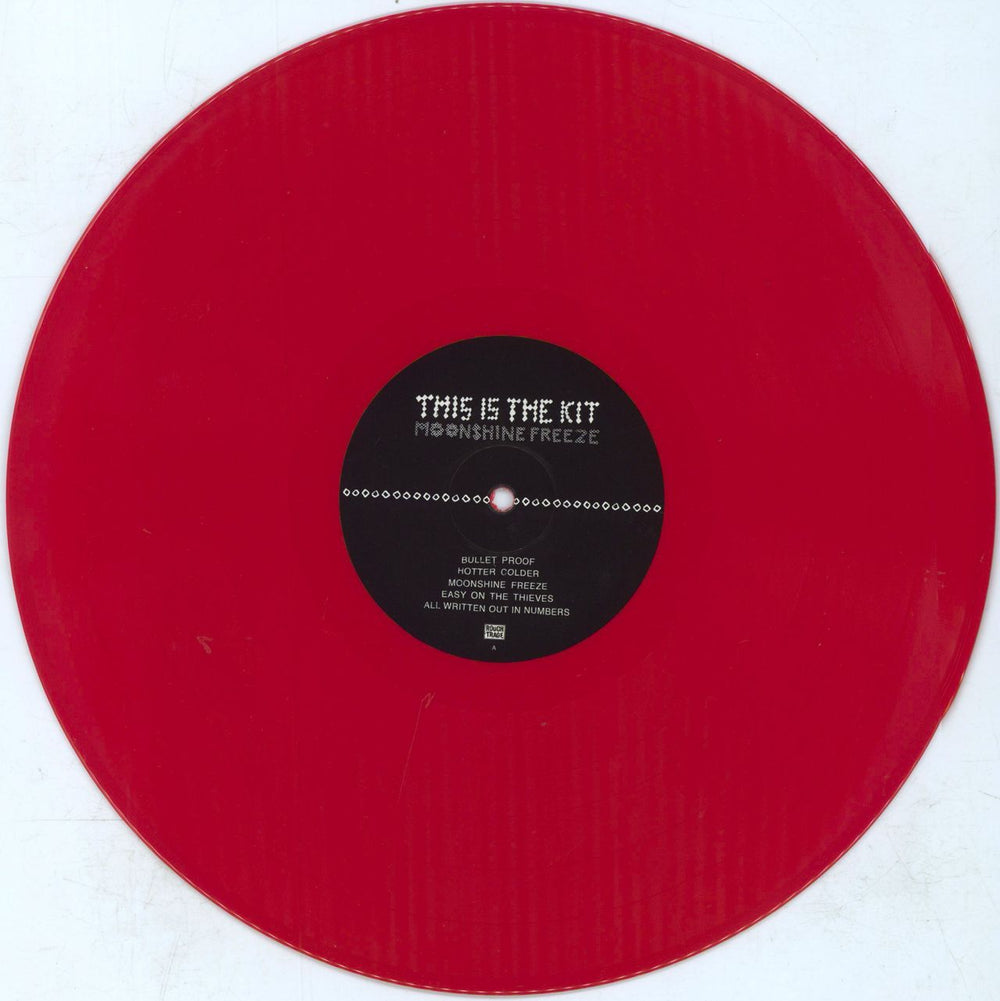 This Is The Kit Moonshine Freeze - Red Vinyl + Extras UK vinyl LP album (LP record) 18PLPMO798673