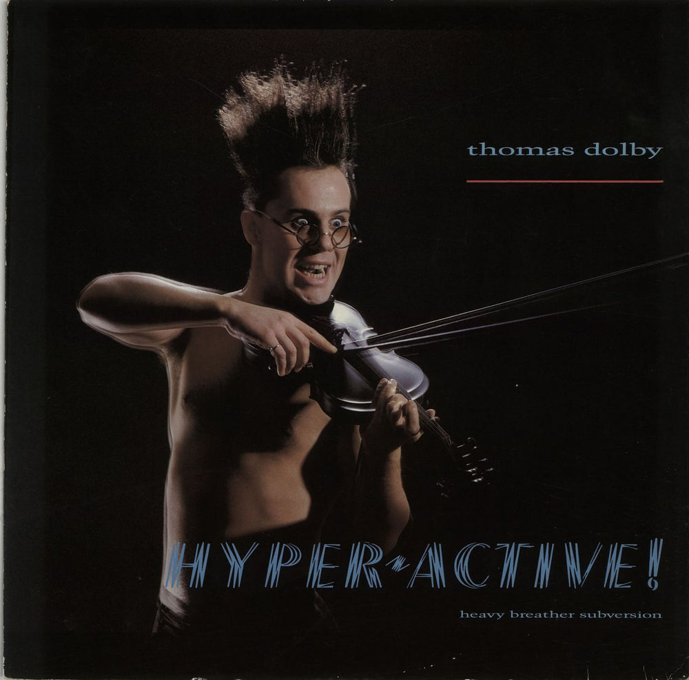 Thomas Dolby Hyperactive UK 12" vinyl single (12 inch record / Maxi-single) 12R6065