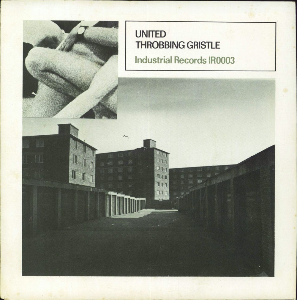 Throbbing Gristle United - VG sleeve UK 7" vinyl single (7 inch record / 45) IR0003