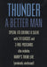 Thunder A Better Man - 3-D Sleeve + Glasses UK 7" vinyl single (7 inch record / 45) BETTER1