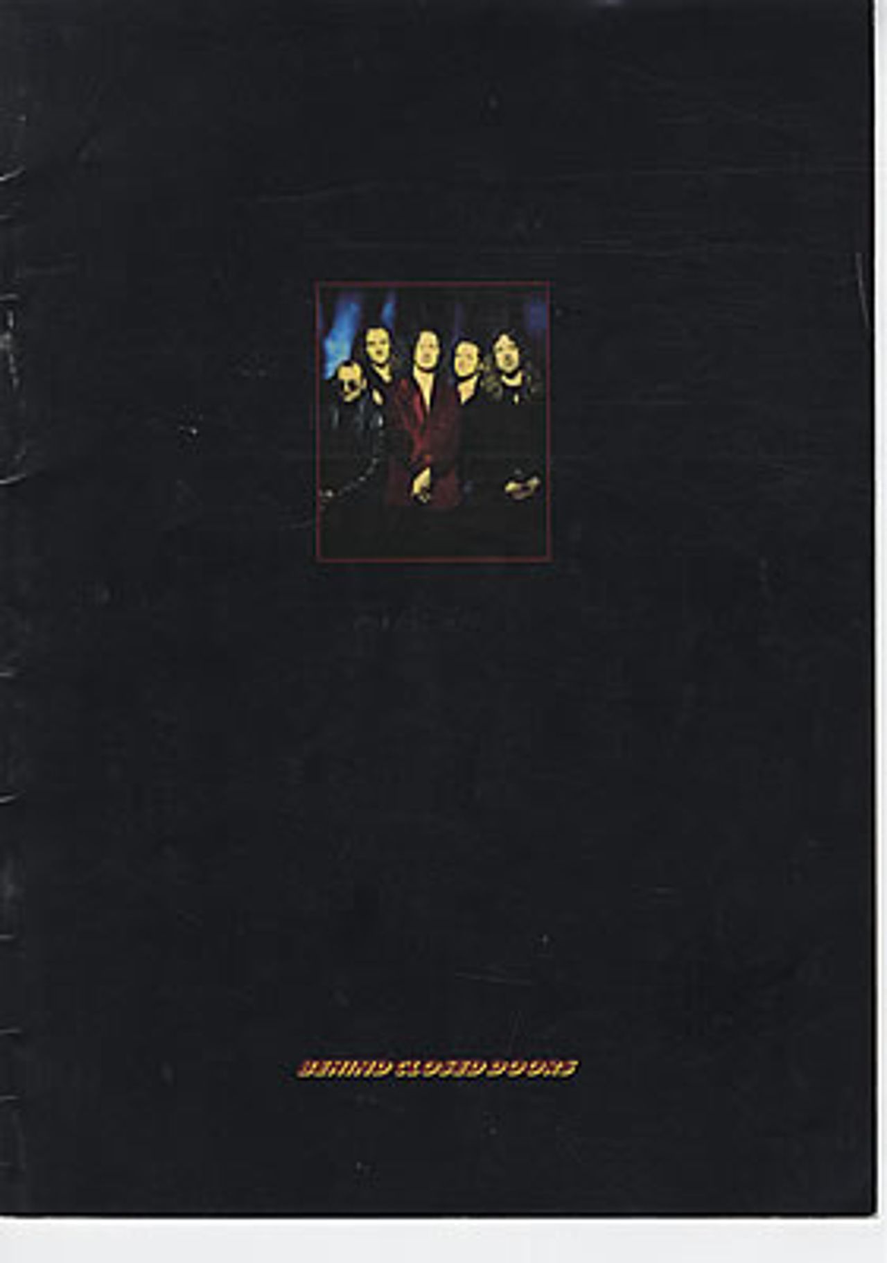 Thunder Behind Closed Doors UK tour programme TOUR PROGRAMME