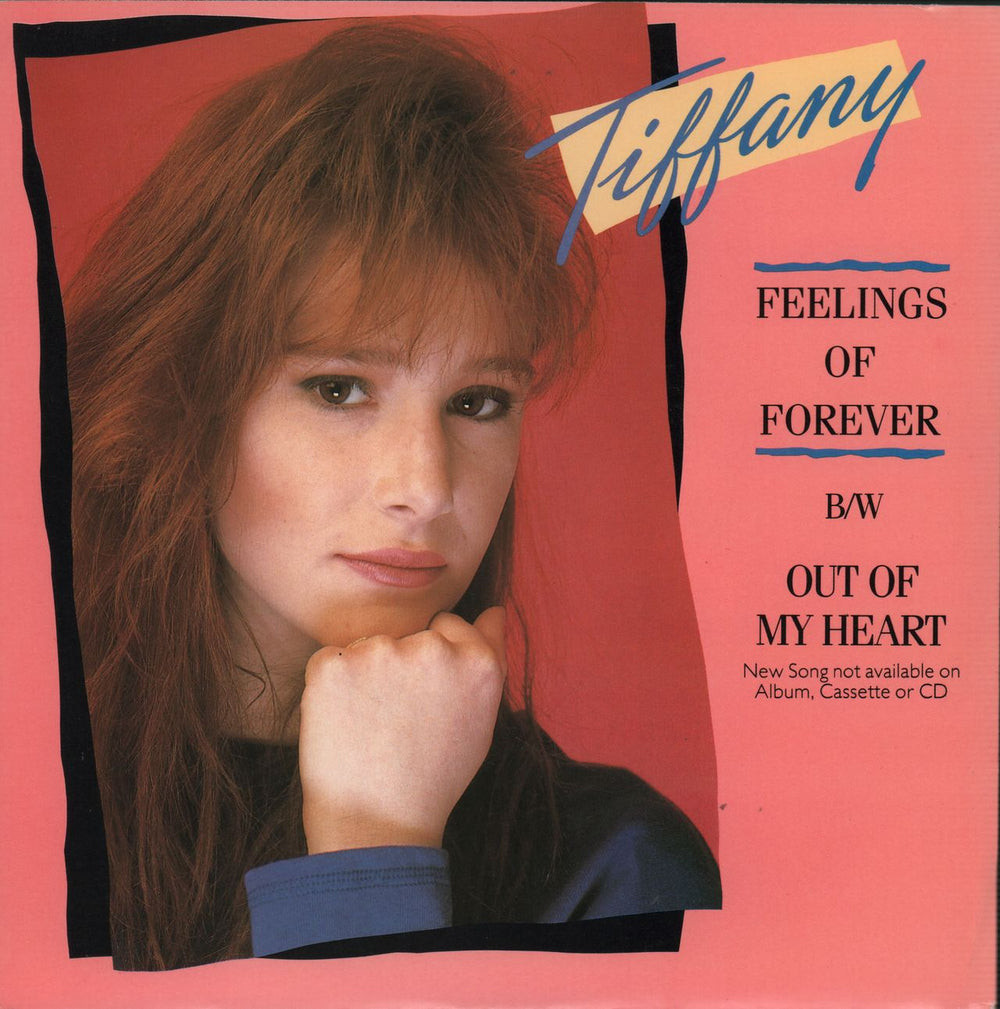 Tiffany Feelings of Forever UK 7" vinyl single (7 inch record / 45) TIFF4