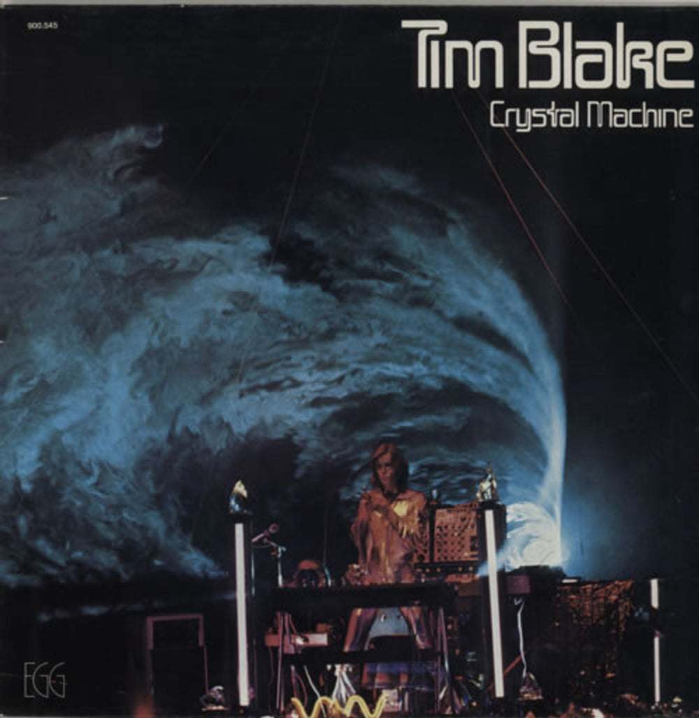 Tim Blake Crystal Machine - EX French vinyl LP album (LP record) 900.545