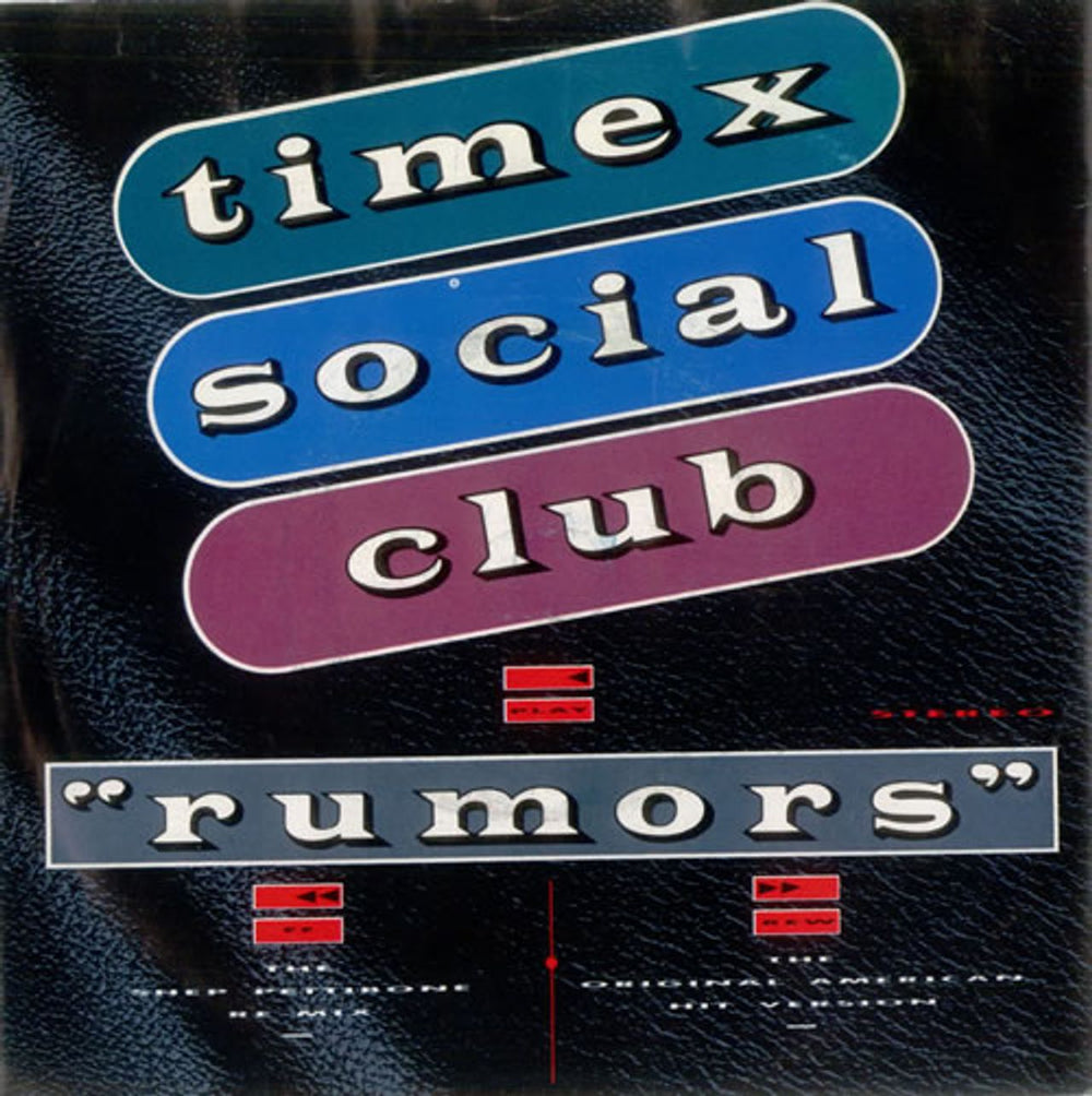 Timex Social Club Rumors UK 7" vinyl single (7 inch record / 45) COOL133