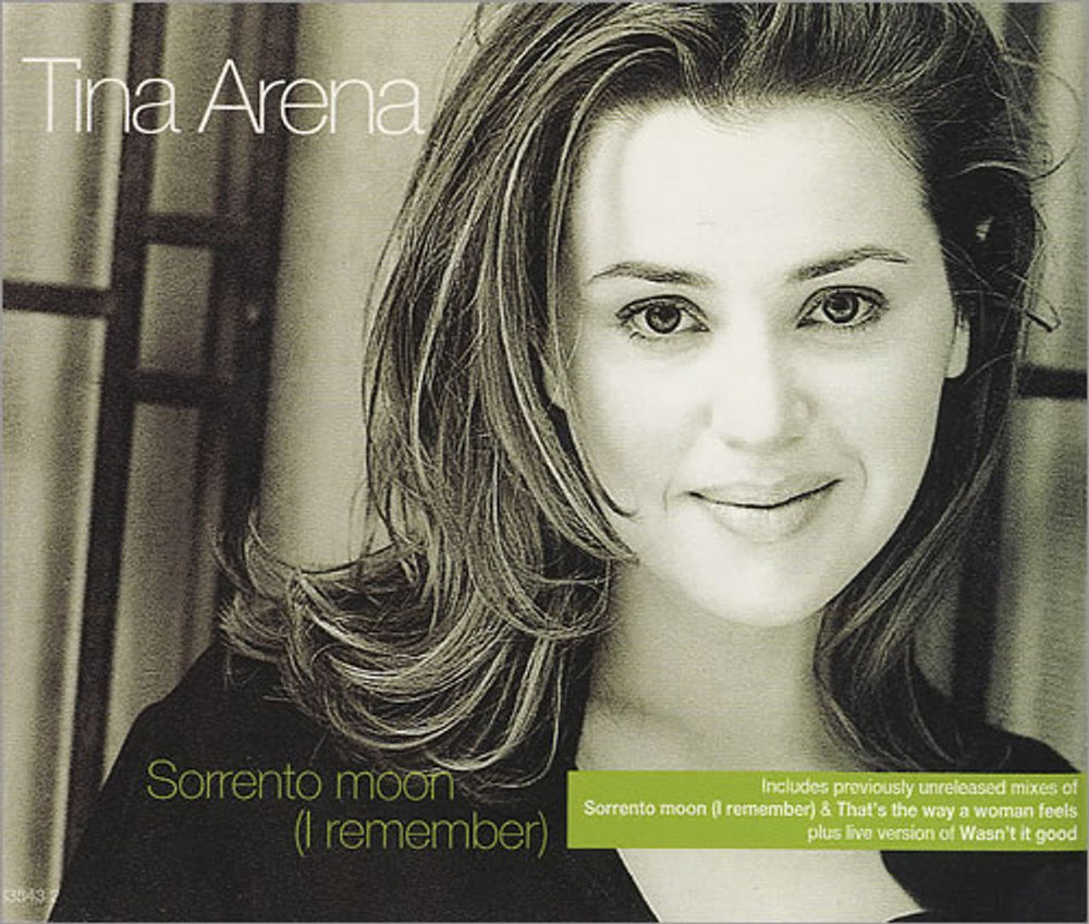 Tina Arena Sorrento Moon UK CD single (CD5 / 5") 663543