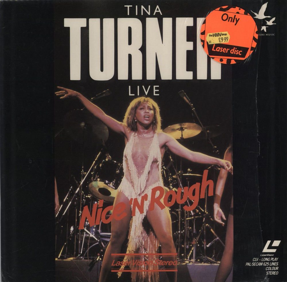 Tina Turner Tina Turner Live - Nice 'N' Rough UK laserdisc / lazerdisc PMI9009861