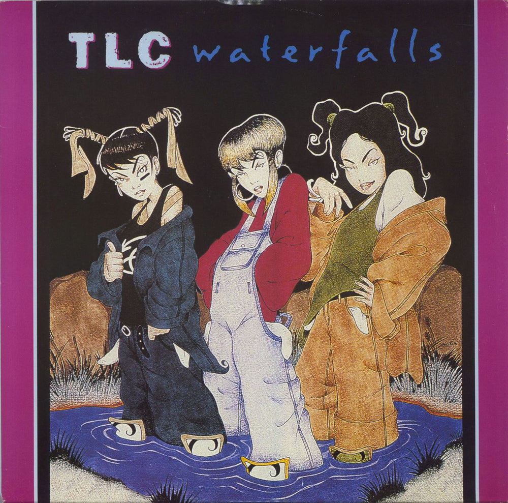 TLC Waterfalls UK 12" vinyl single (12 inch record / Maxi-single) 74321298811