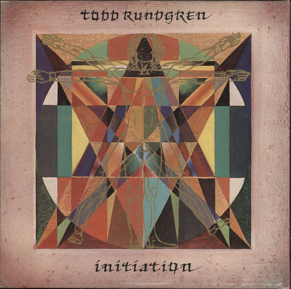 Todd Rundgren Initiation + Lyric Inner UK vinyl LP album (LP record) K55504