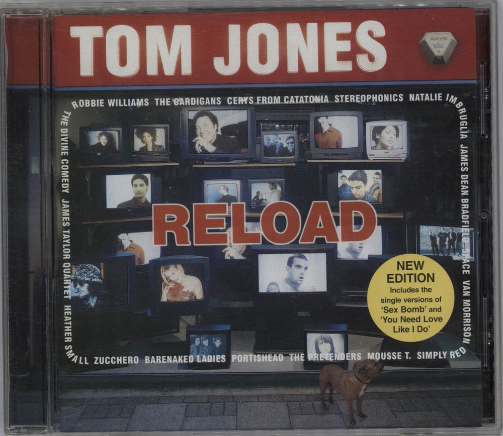 Tom Jones Reload: New Edition UK CD album — RareVinyl.com