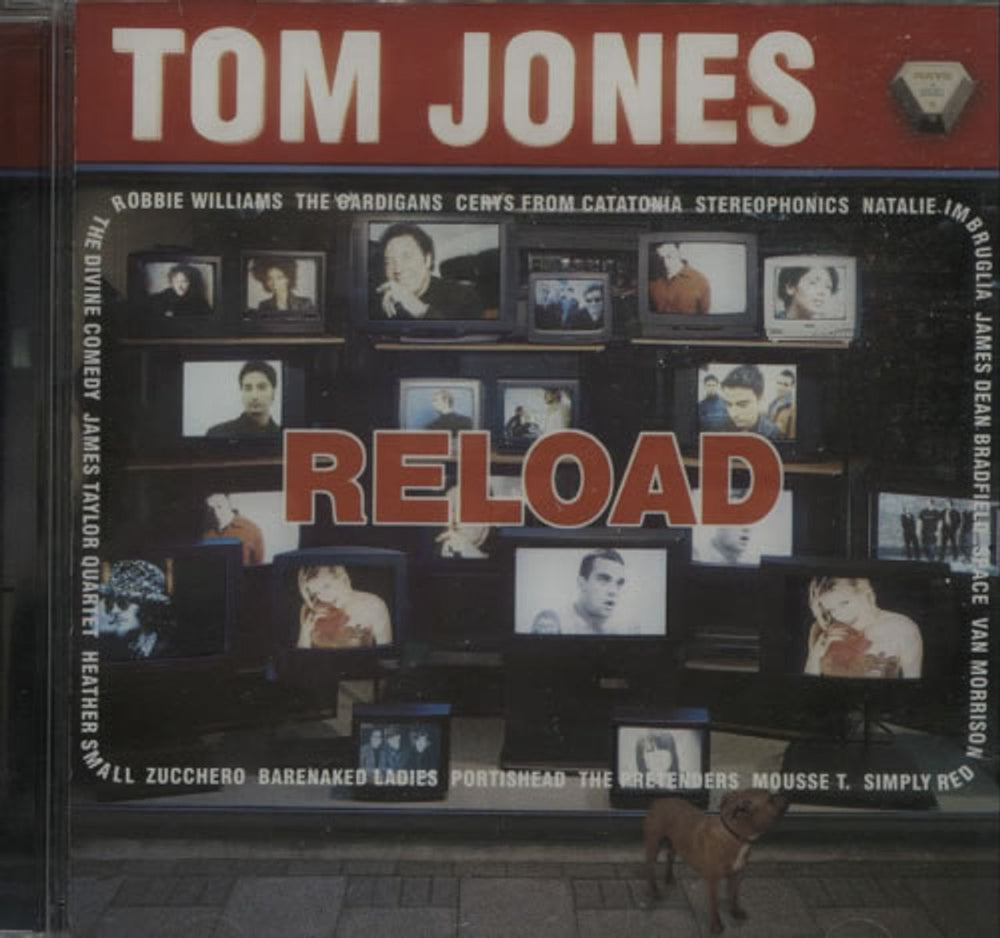 Tom Jones Reload UK CD album (CDLP) GUTCD009