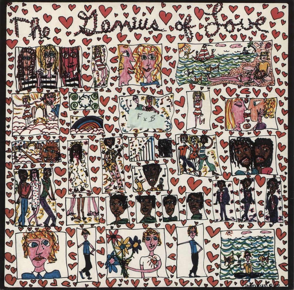 Tom Tom Club Genius Of Love - 3-track - P/S UK 12" vinyl single (12 inch record / Maxi-single) 12WIP6735