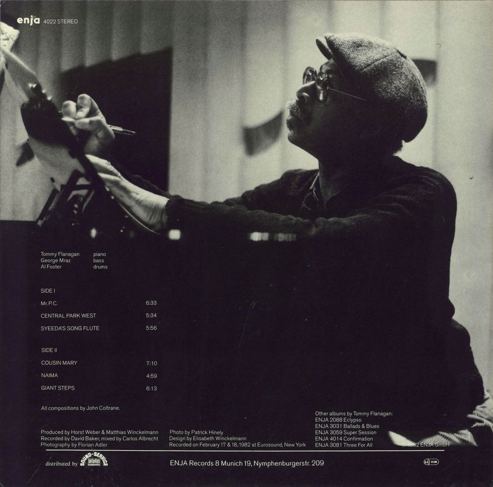 Tommy Flanagan Giant Steps German vinyl LP album (LP record)
