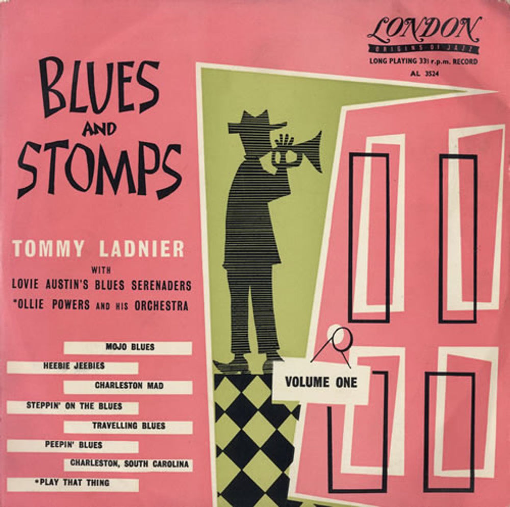 Tommy Ladnier Blues And Stomps Volume One UK 10" vinyl single (10 inch record) AL3524