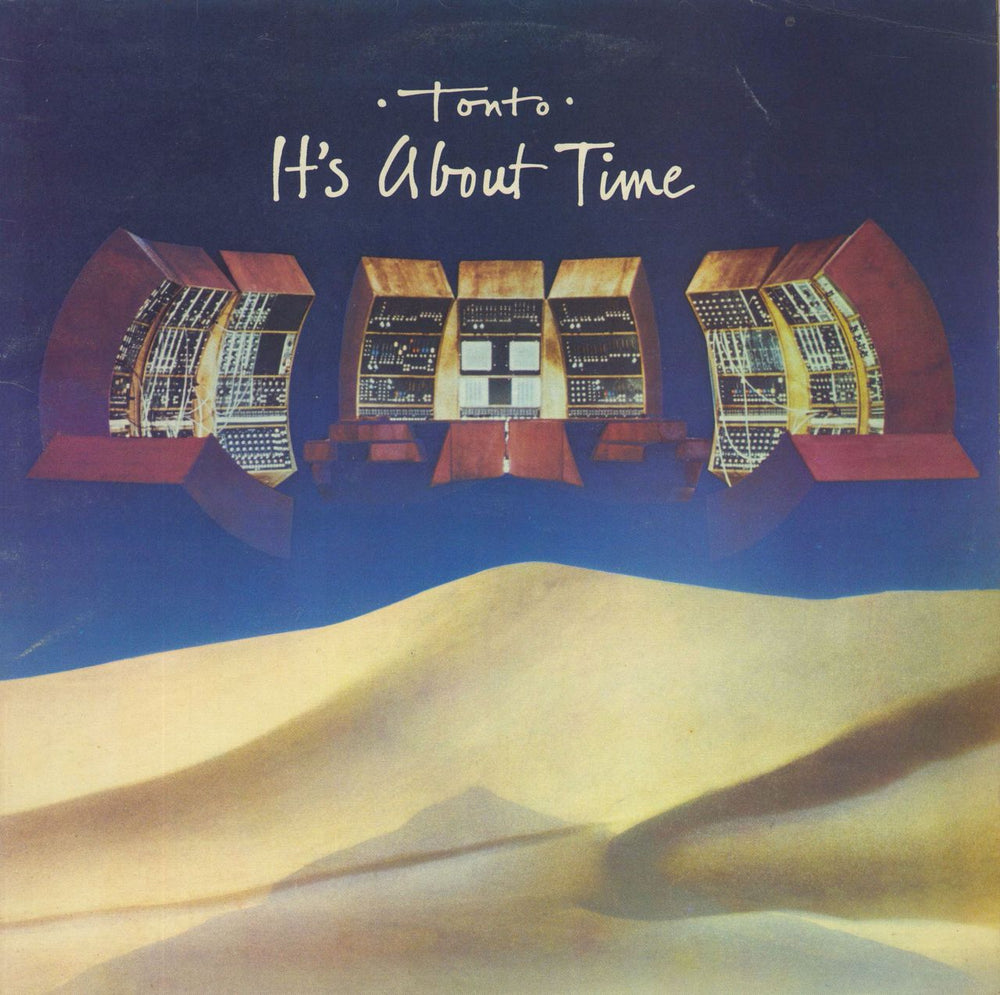 Tonto's Expanding Head Band It's About Time + Poster - EX UK vinyl LP album (LP record) 2383308