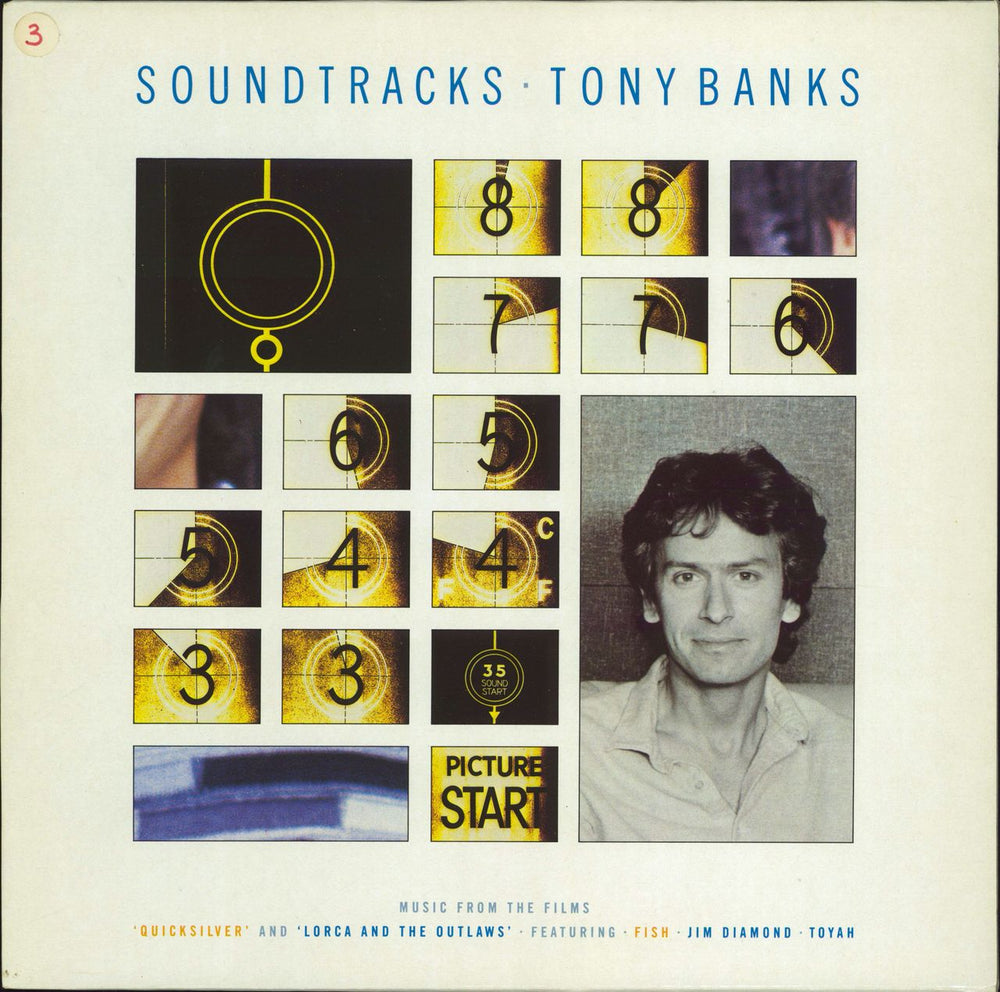 Tony Banks Soundtracks UK vinyl LP album (LP record) CAS1173