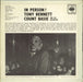 Tony Bennett & Count Basie In Person! UK vinyl LP album (LP record)