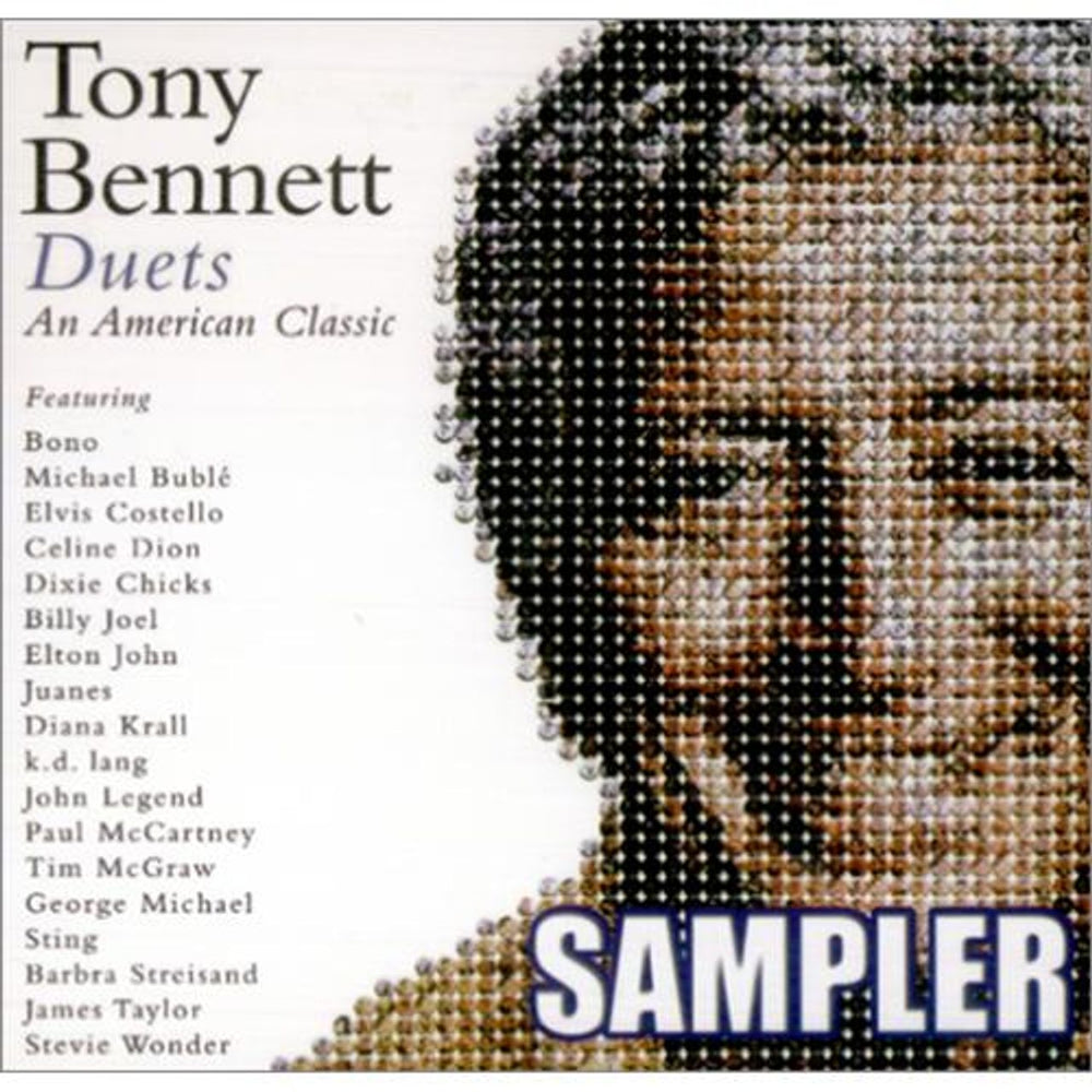 Tony Bennett Duets Sampler Mexican Promo CD album (CDLP) CDX3034