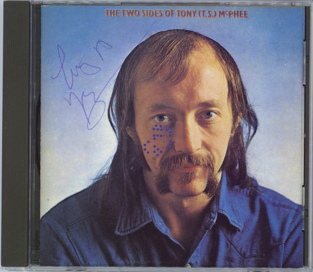 Tony 'T.S.' McPhee The Two Sides Of Tony (T.S.) McPhee - Autographed UK CD album (CDLP) CLACD267