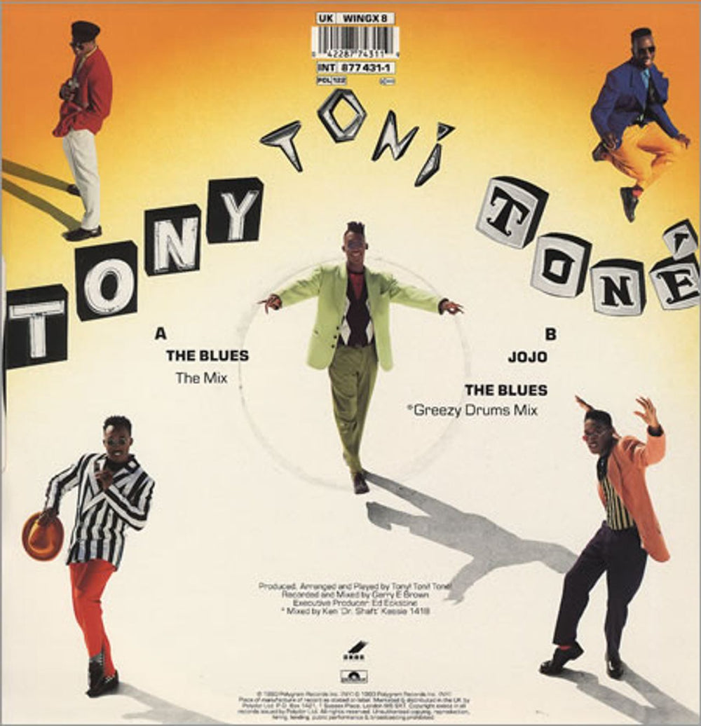 Tony Toni Toné The Blues UK 12" vinyl single (12 inch record / Maxi-single) T.T12TH187353